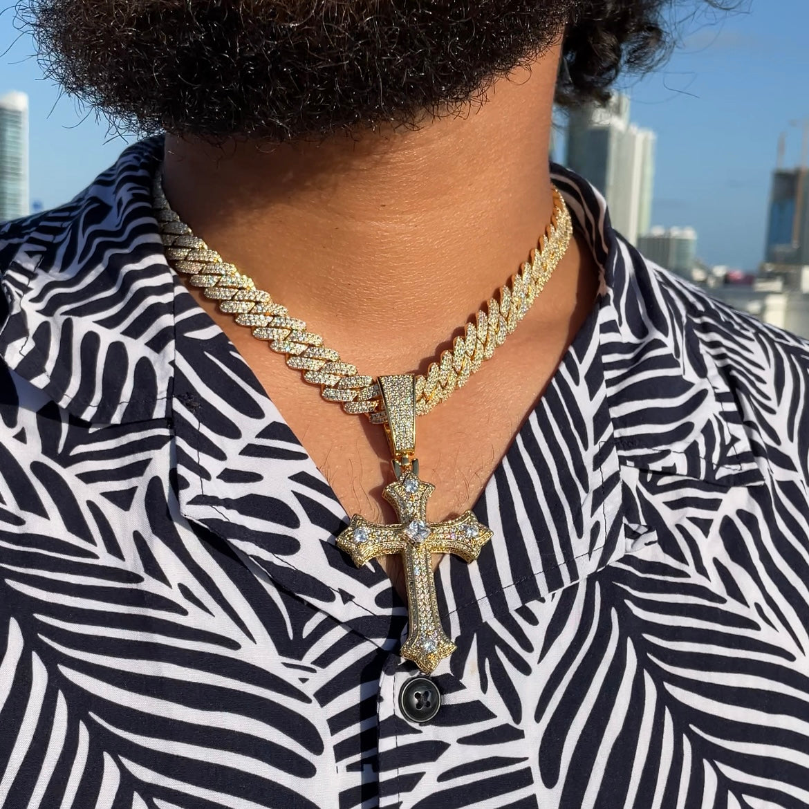 Silver XL Cross